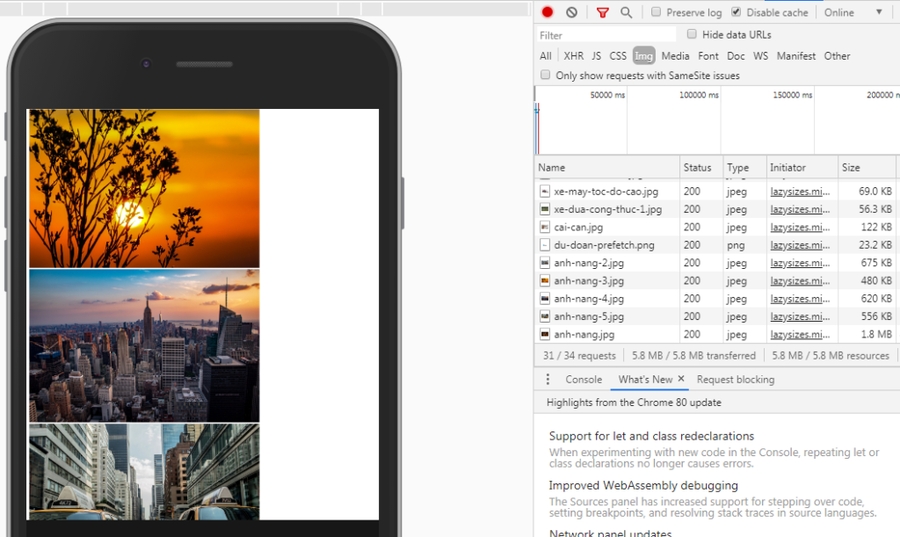 tải ảnh còn lại về