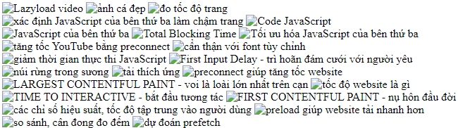 ảnh không hiển thị do bị vô hiệu hóa JavaScript